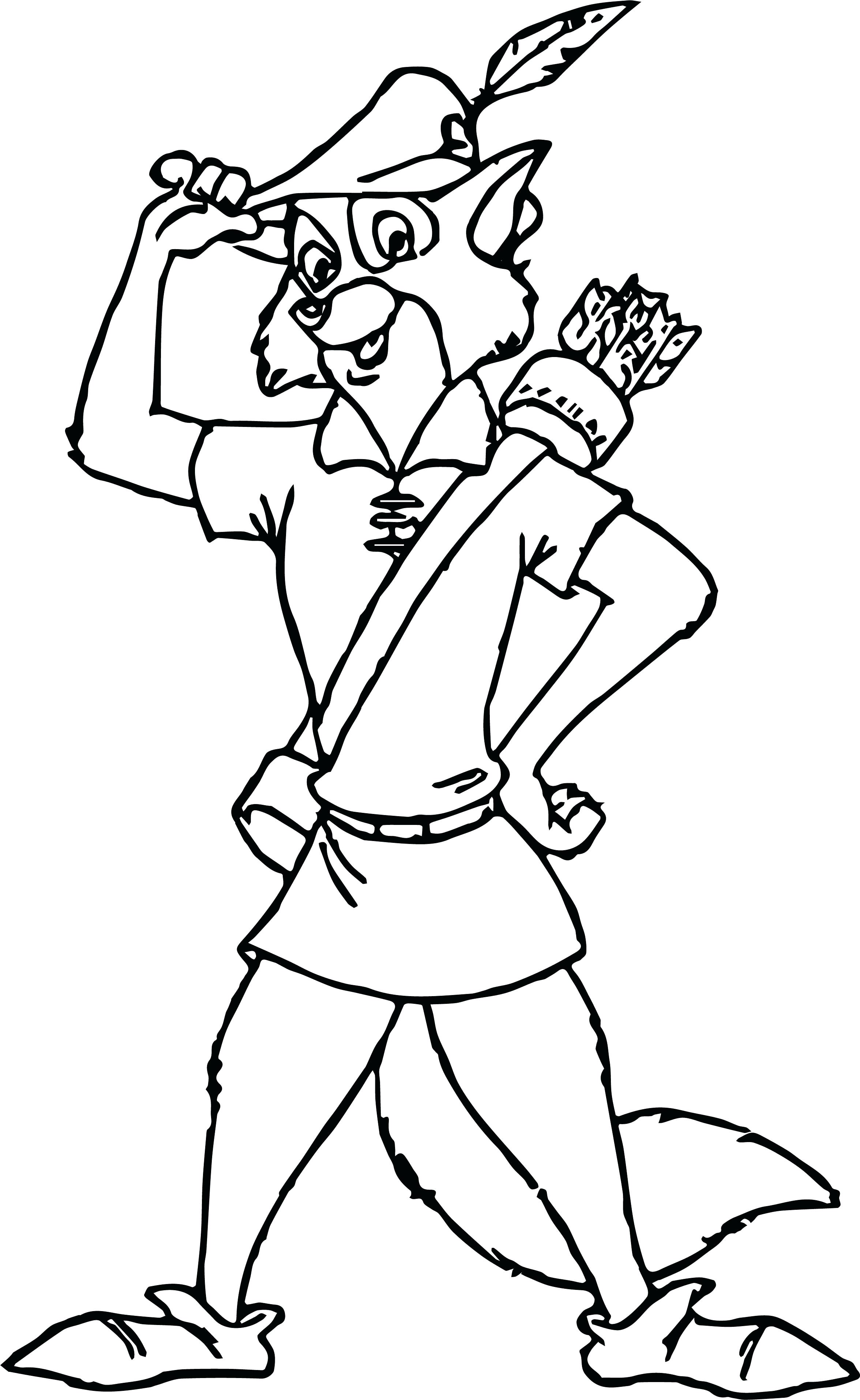 Robin Hood Coloring Pages