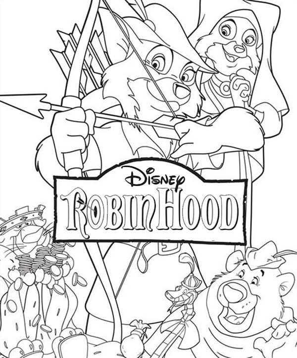 Robin Hood Coloring Pages - Best Coloring Pages For Kids