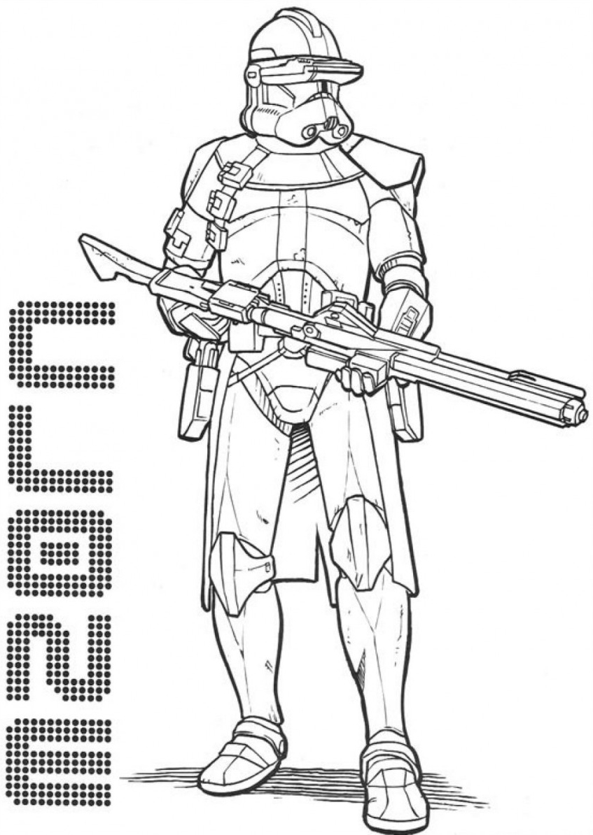 Star Wars Clone Wars Coloring Pages - Best Coloring Pages For Kids