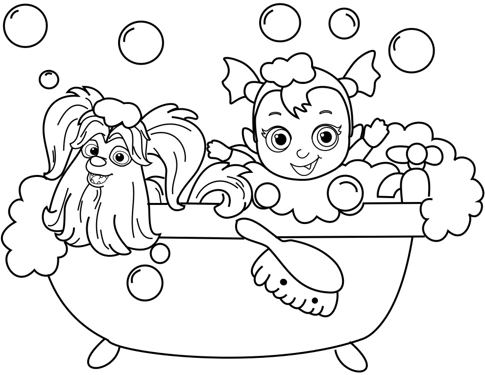 Vampirina Coloring Pages Best Coloring Pages For Kids