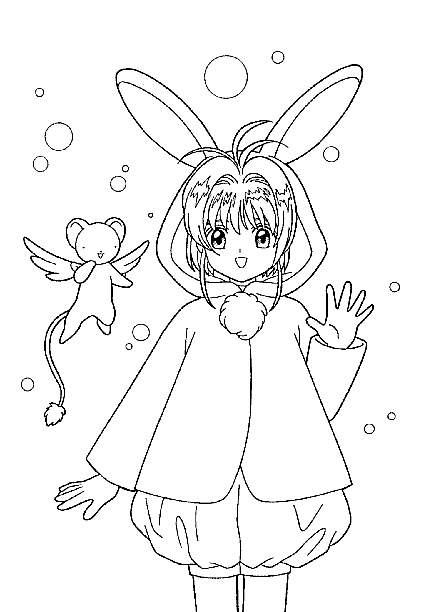 Cardcaptor Sakura Coloring Pages - Best Coloring Pages For Kids