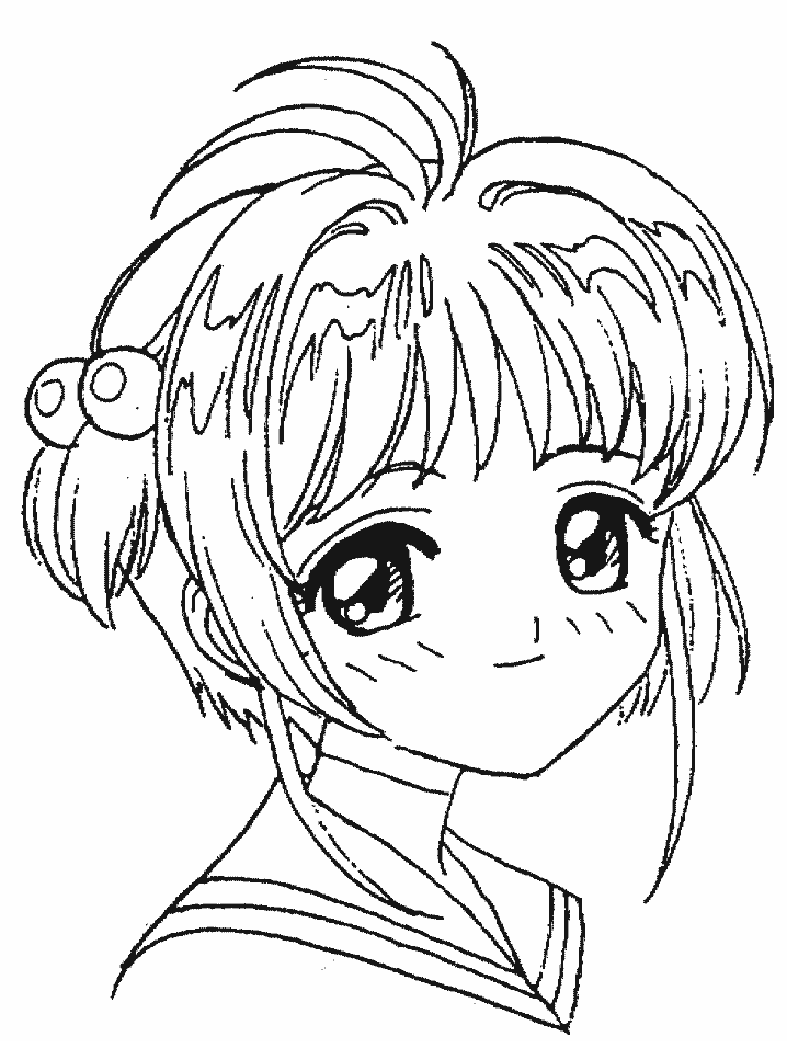 Cardcaptor Sakura Coloring Pages   Best Coloring Pages For Kids
