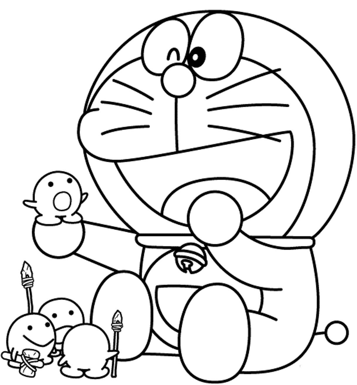 Doraemon Printable Coloring Pages