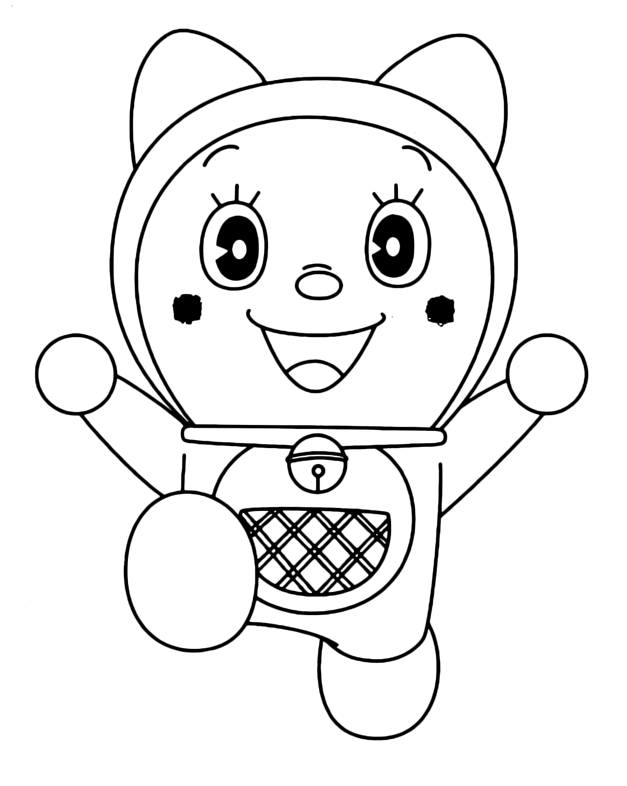 Download Doraemon Coloring Pages - Best Coloring Pages For Kids