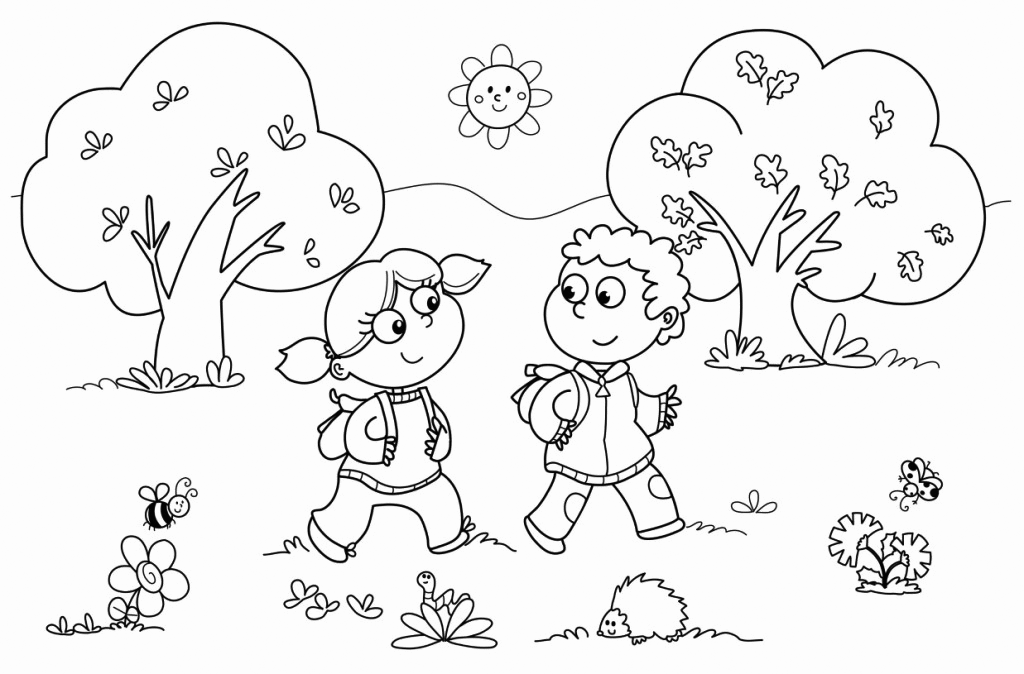 Fall Season Coloring Pages