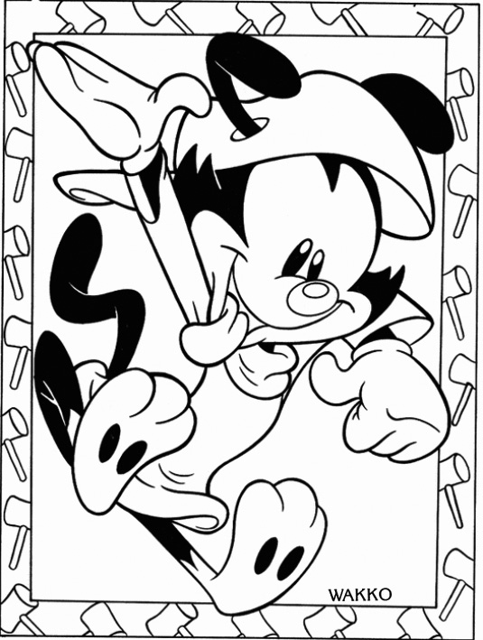 Speedy Gonzales Coloring Page for Kids - Free Animaniacs Printable