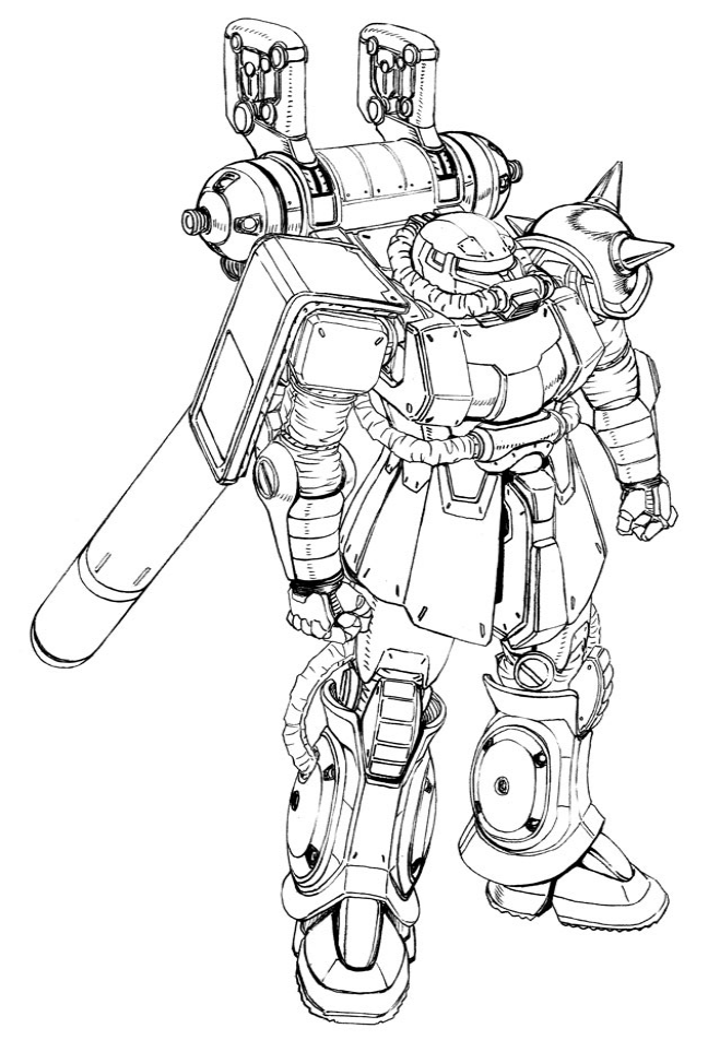 Gundam Coloring Pages - Best Coloring Pages For Kids