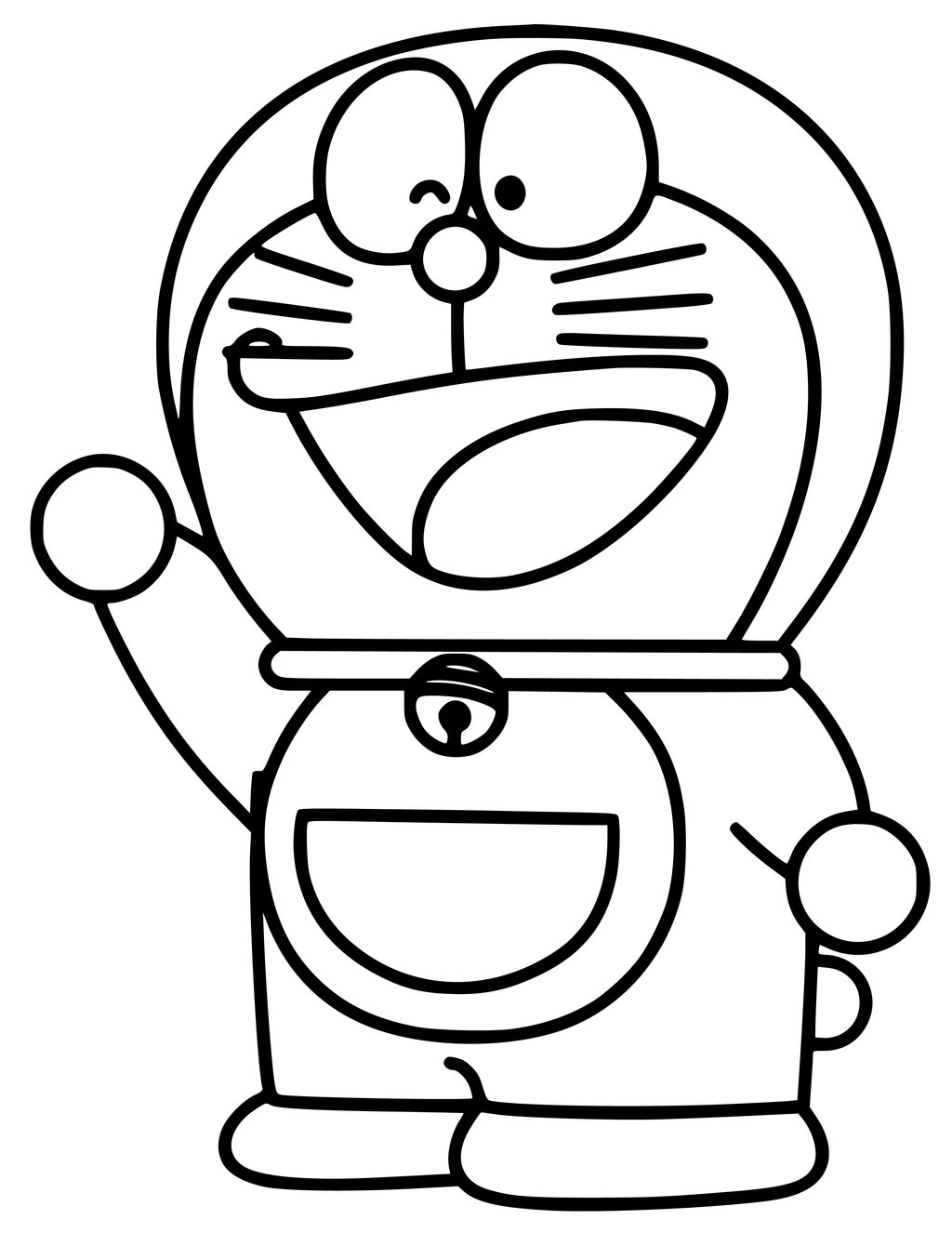 Download Doraemon Coloring Pages - Best Coloring Pages For Kids