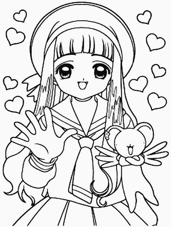 Cardcaptor Sakura Coloring Pages Best Coloring Pages For
