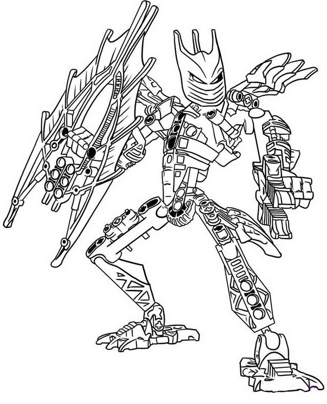 Bionicles Coloring Pages