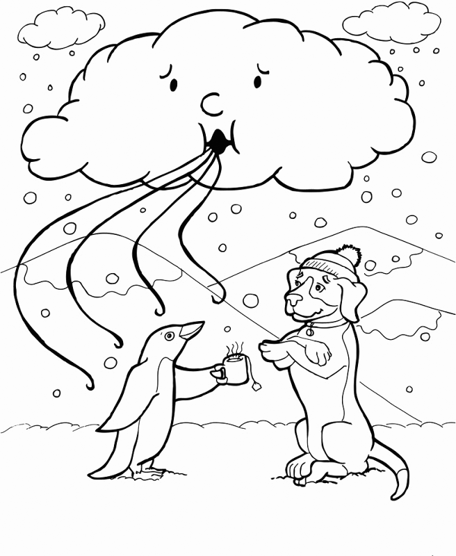 Weather Coloring Pages - Best Coloring Pages For Kids