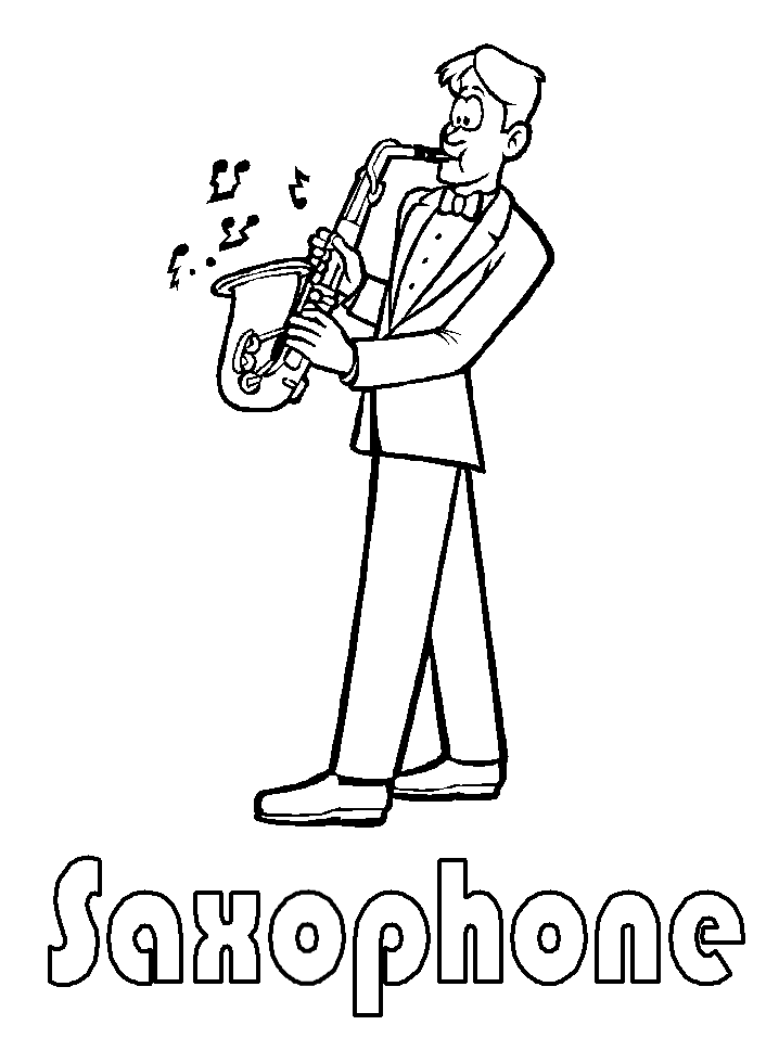 Musical Instruments Coloring Pages - Best Coloring Pages For Kids