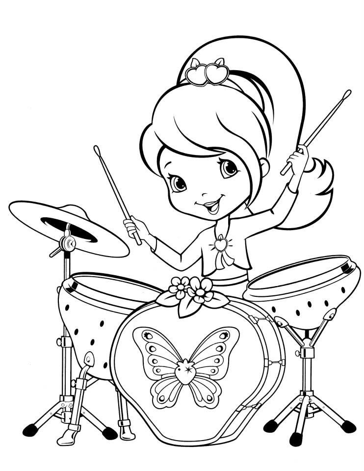 Download Drums Coloring Pages - Best Coloring Pages For Kids