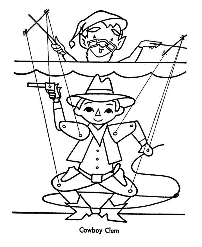 Puppet Coloring Pages - Best Coloring Pages For Kids