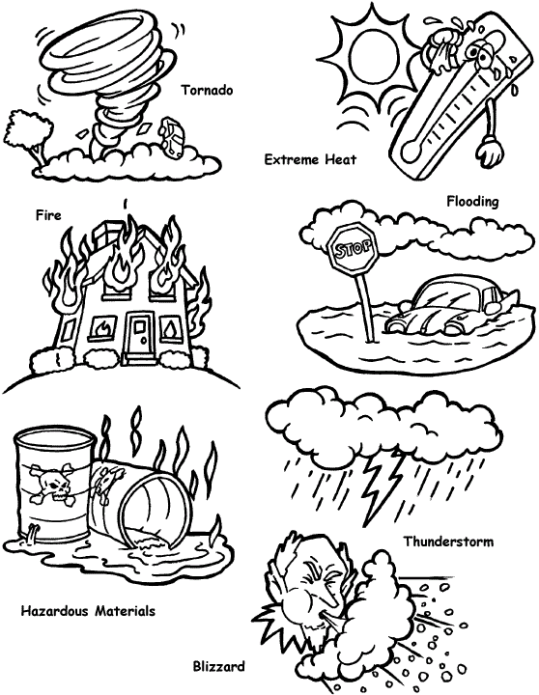 Tornado Coloring Pages - Best Coloring Pages For Kids