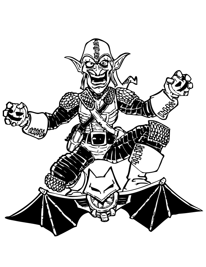 Goblin Coloring Pages - Best Coloring Pages For Kids