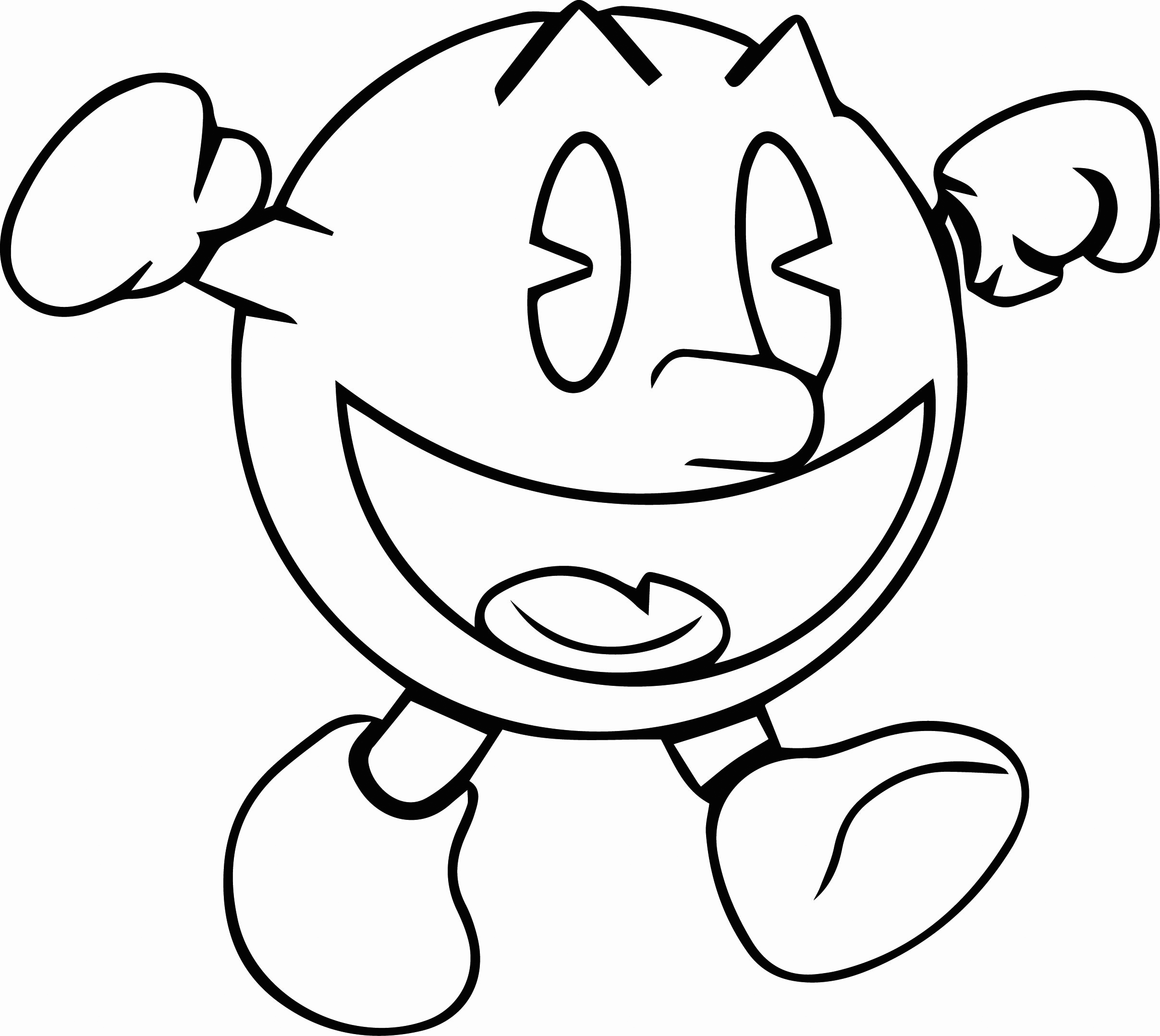Pac Man Coloring Pages Best Coloring Pages For Kids