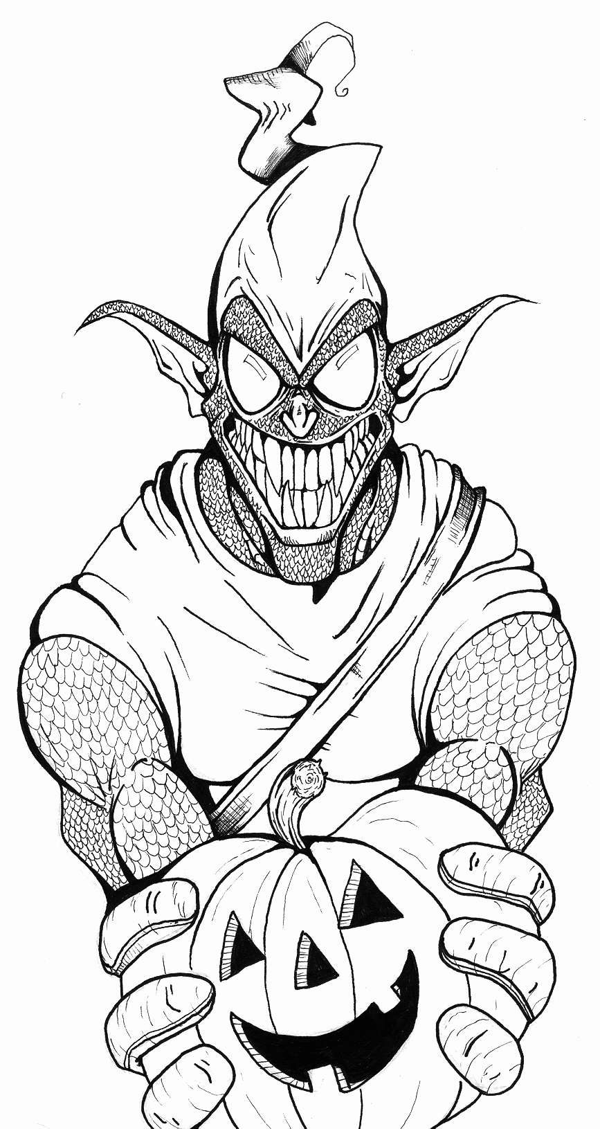 Goblin Coloring Pages - Best Coloring Pages For Kids