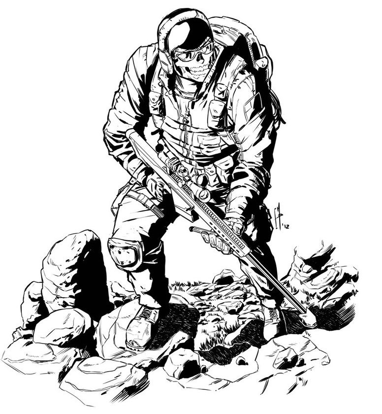 Call Of Duty Coloring Pages Best Coloring Pages For Kids