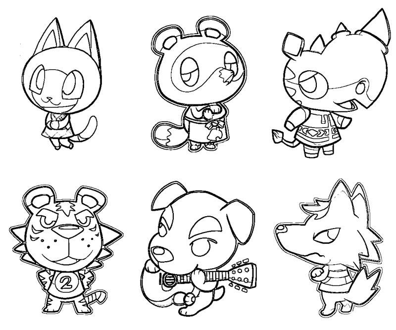 Animal Crossing Coloring Pages Best Coloring Pages For Kids