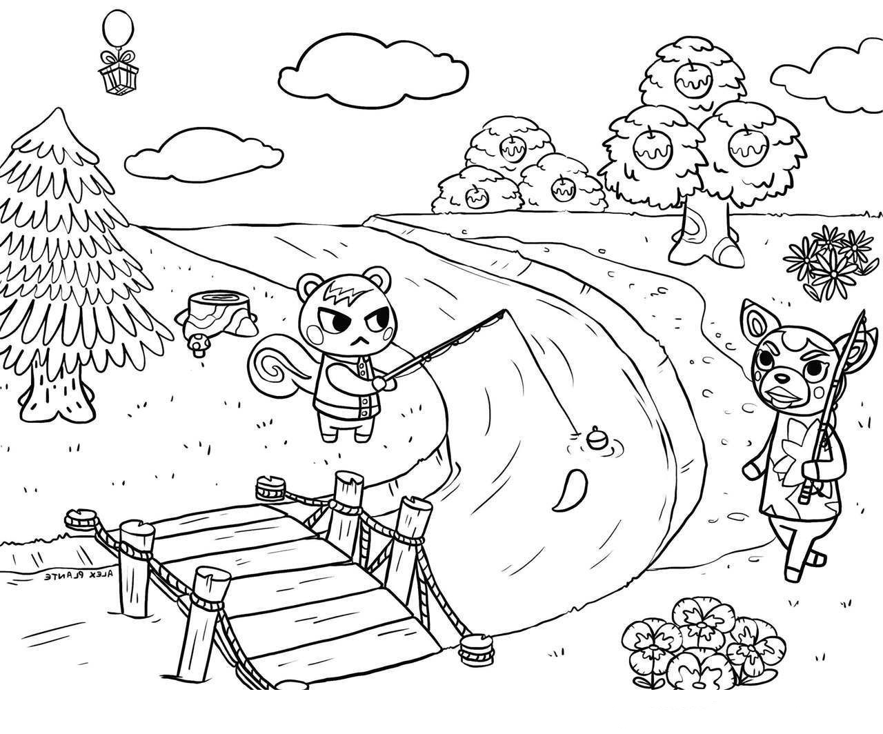 Animal Crossing Coloring Pages - Best Coloring Pages For Kids