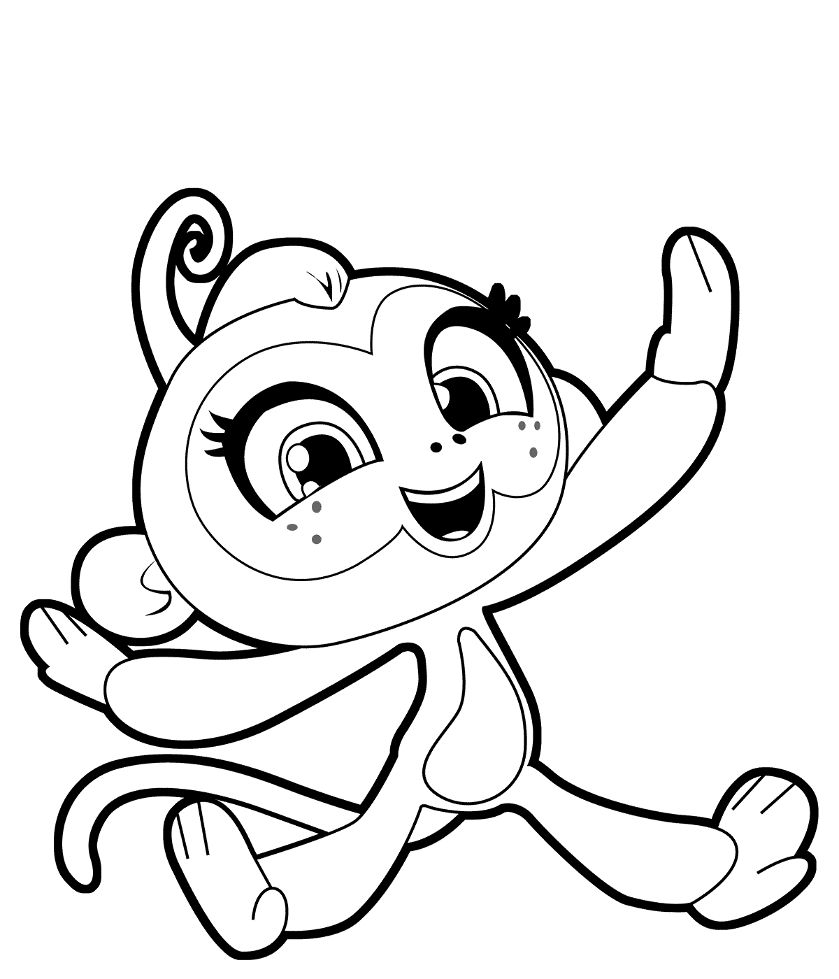 Fingerlings Coloring Pages