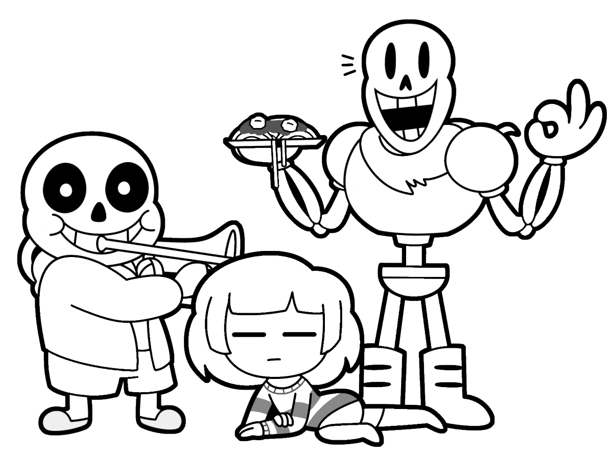 Undertale Coloring Pages   Best Coloring Pages For Kids