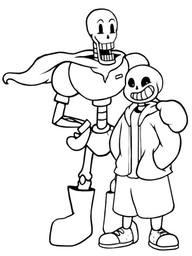 Undertale Coloring Pages - Best Coloring Pages For Kids