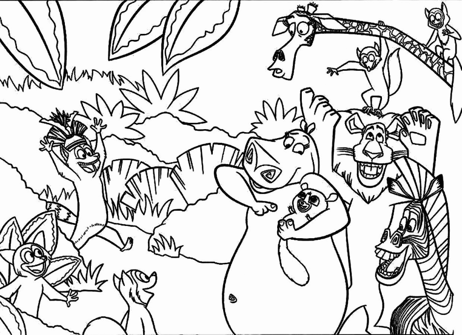 Lemur Coloring Pages - Best Coloring Pages For Kids