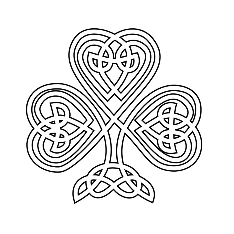 Celtic Design Coloring Page
