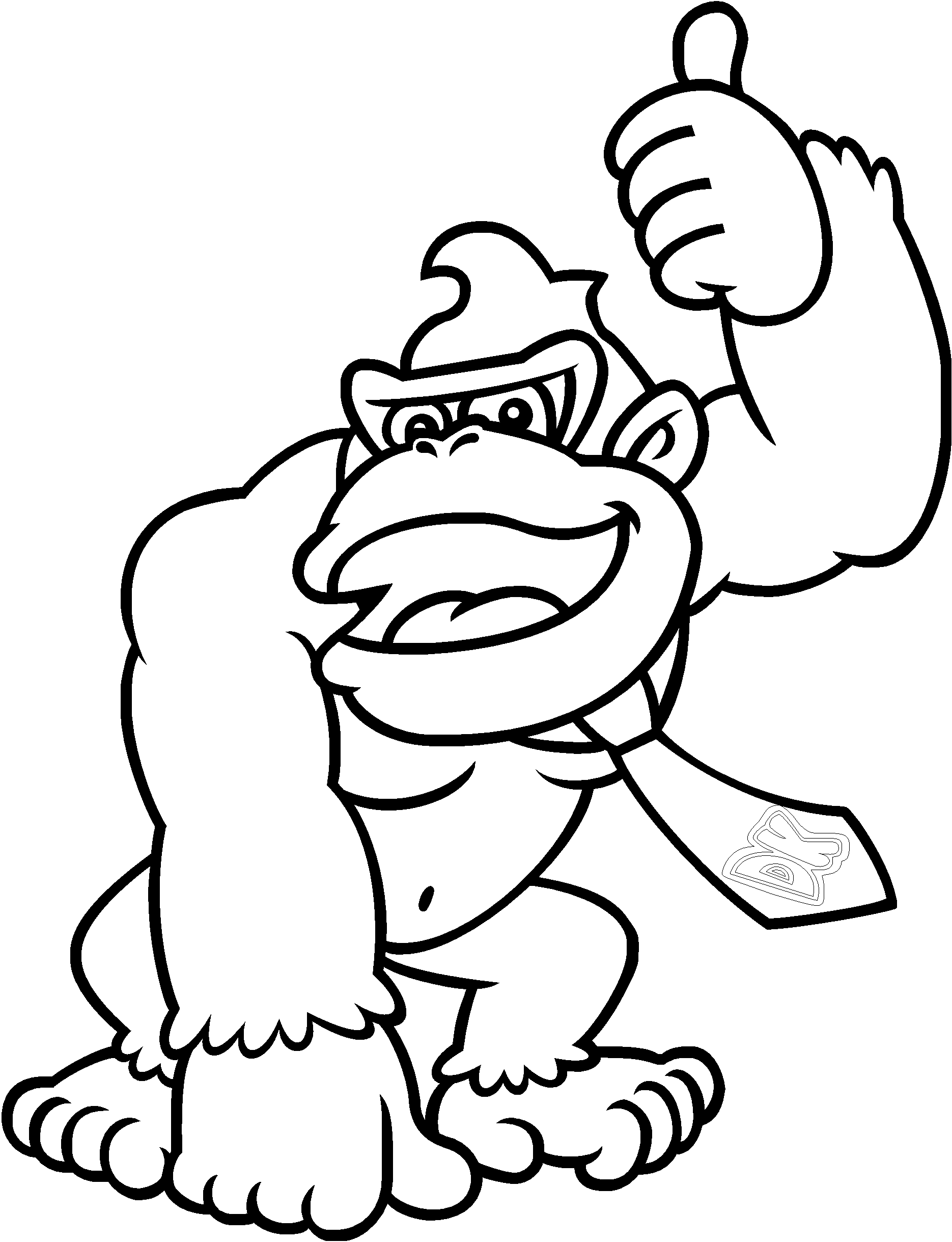 Donkey Kong Coloring Pages Best Coloring Pages For Kids