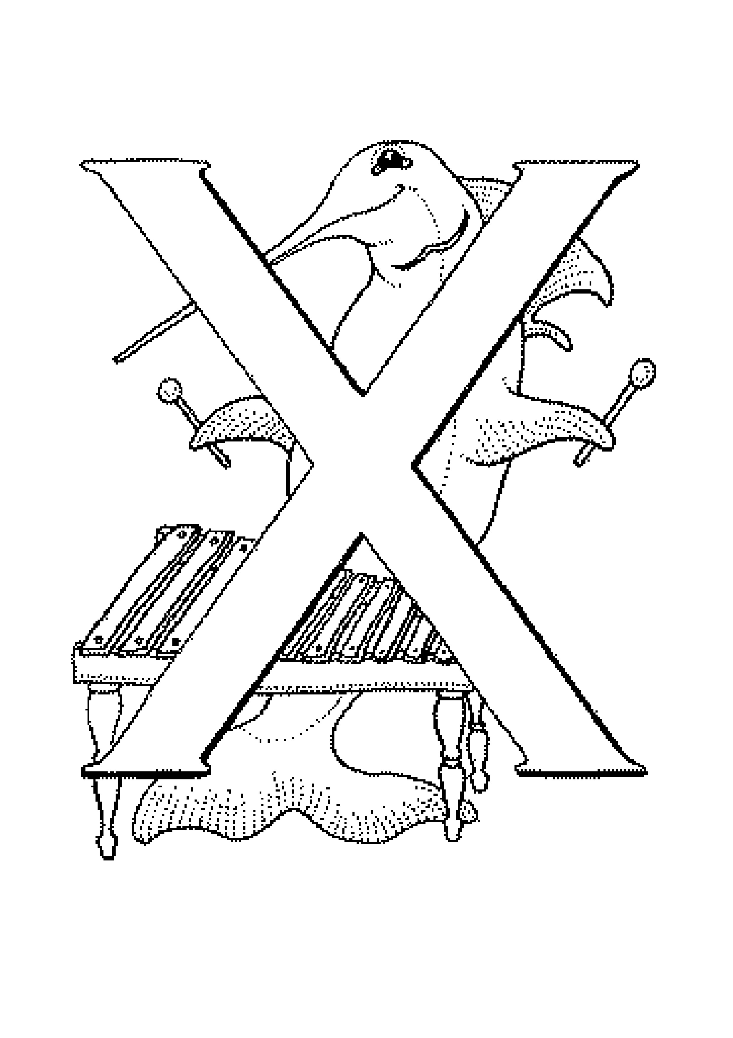 Xylophone Coloring Pages - Best Coloring Pages For Kids