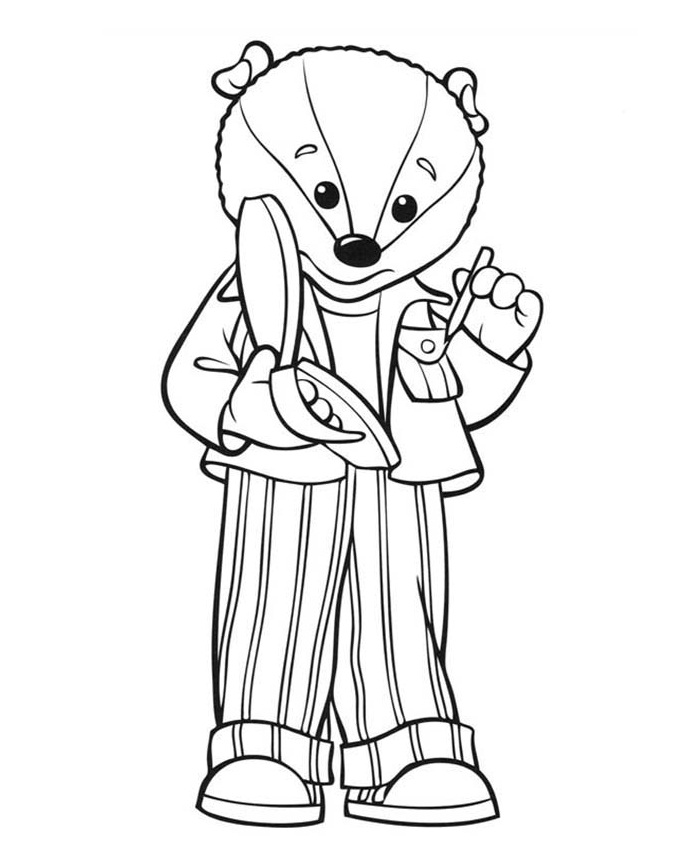 Badger Coloring Pages - Best Coloring Pages For Kids