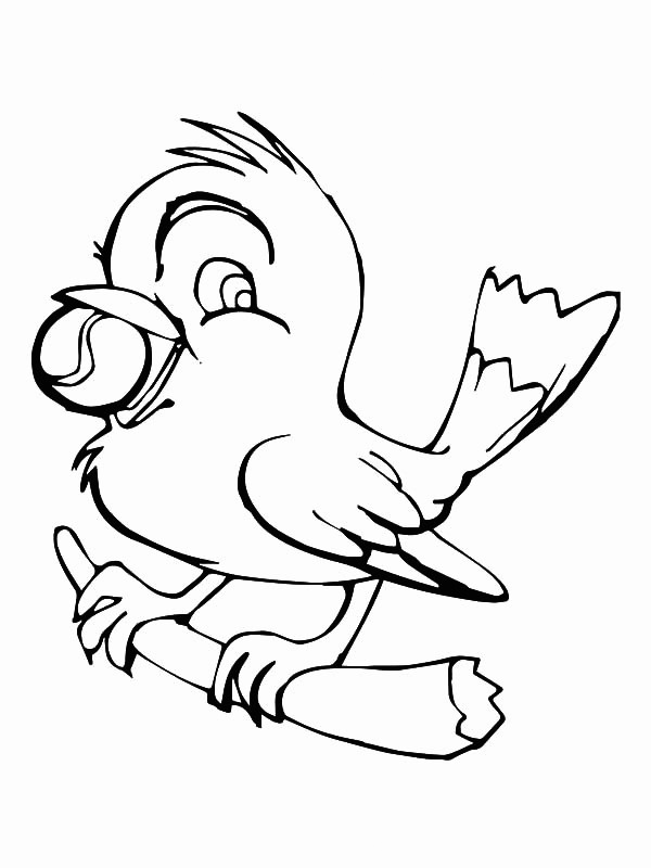 Cartoon Canary Coloring Pages