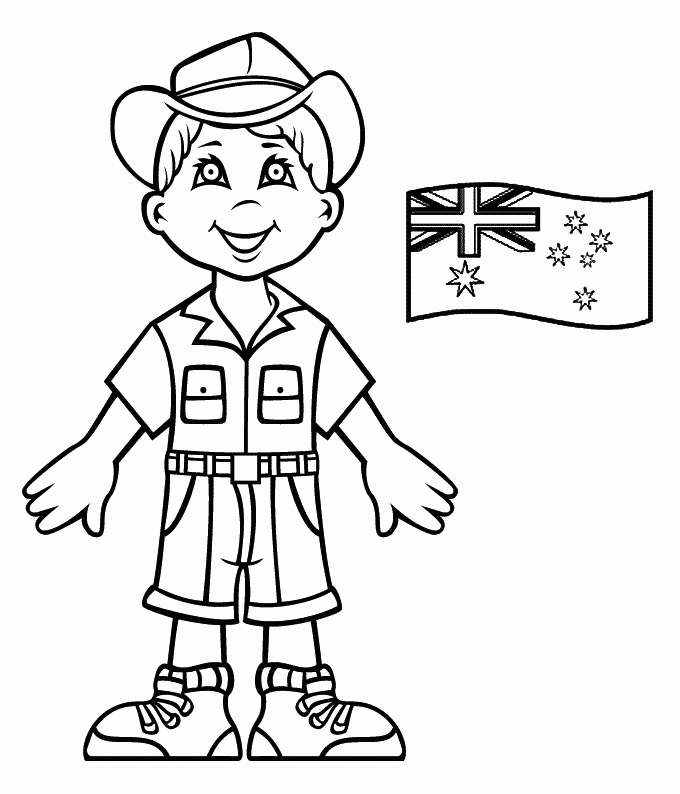 Australia Coloring Pages - Best Coloring Pages For Kids