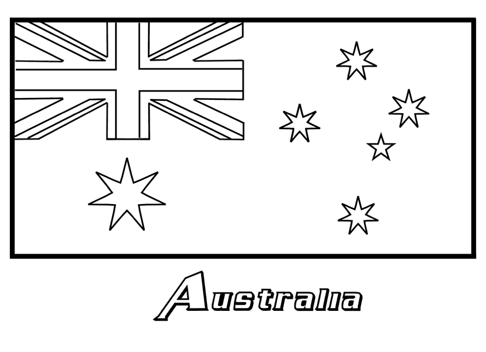 Australia Coloring Pages Best Coloring Pages For Kids