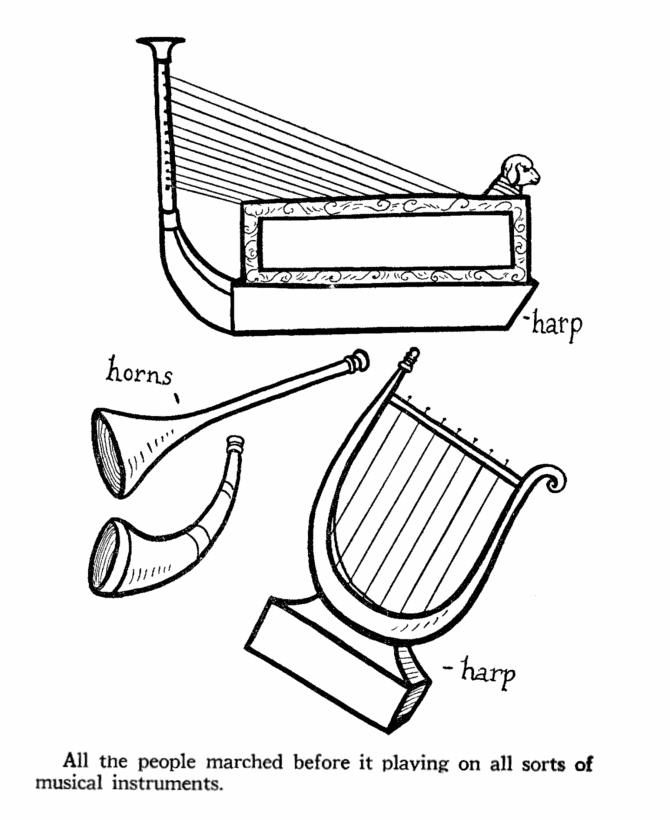 19+ Coloring Page Of Harp - ArrianeKarlyle