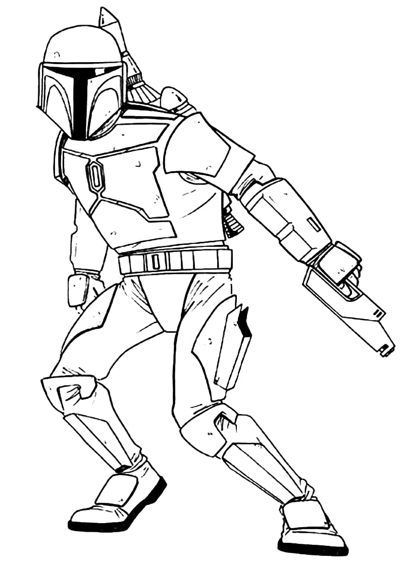 Mandalorian Coloring Pages Best Coloring Pages For Kids