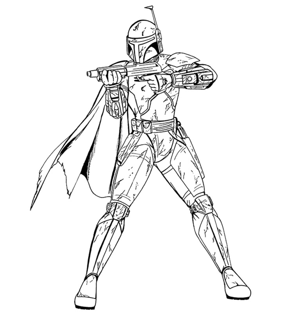 Mandalorian Coloring Pages Best Coloring Pages For Kids