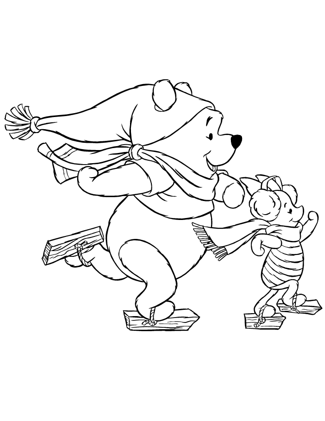 Ice Skating Coloring Pages - Best Coloring Pages For Kids