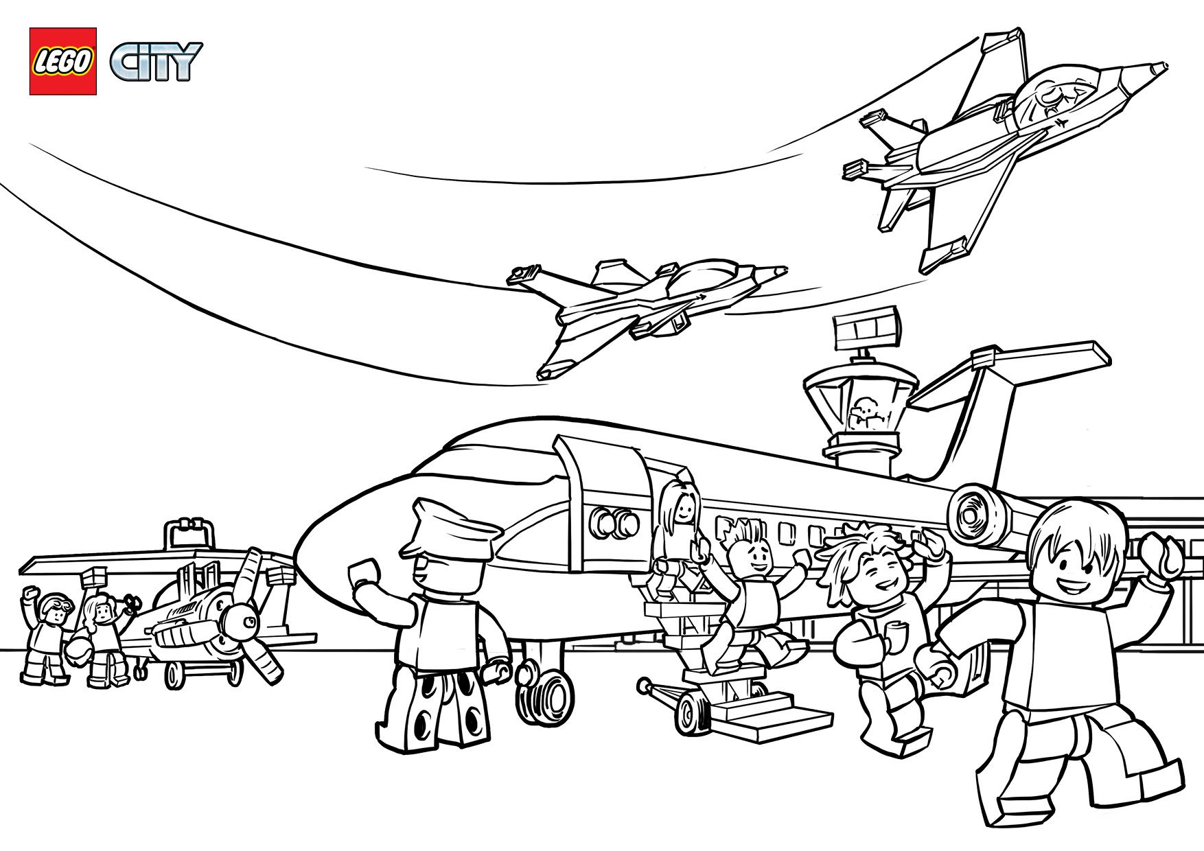 Download Airport Coloring Pages - Best Coloring Pages For Kids