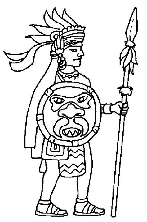 Aztec Coloring Pages - Best Coloring Pages For Kids