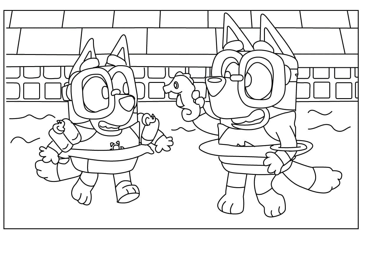 Bluey Coloring Pages Best Coloring Pages For Kids