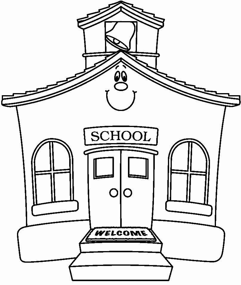 Schoolhouse Coloring Pages - Best Coloring Pages For Kids