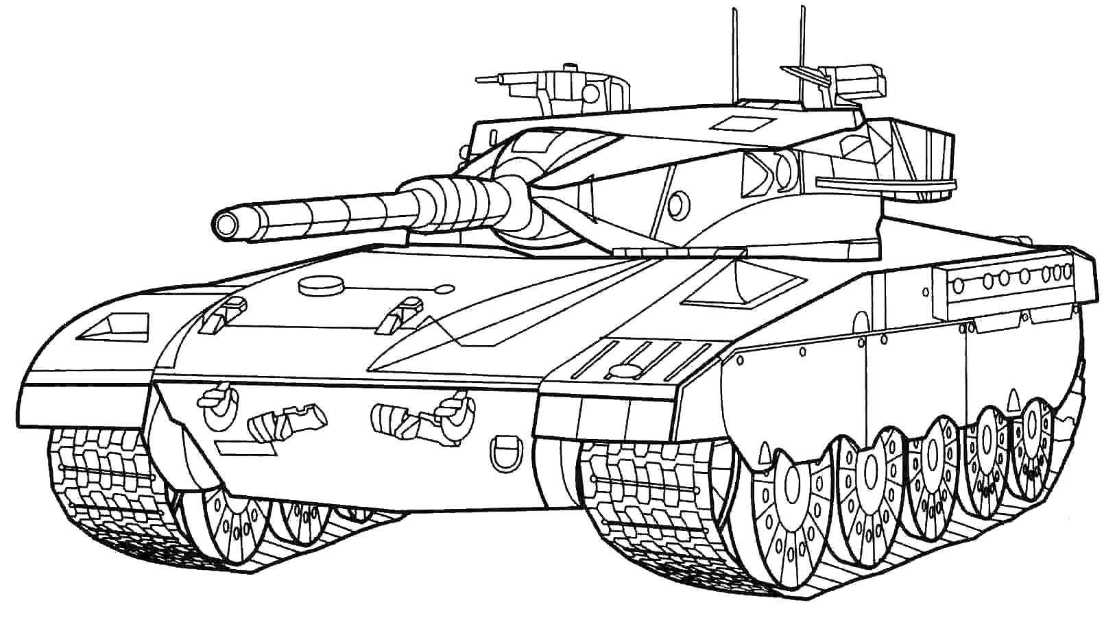 Army Tank Coloring Pages - Best Coloring Pages For Kids