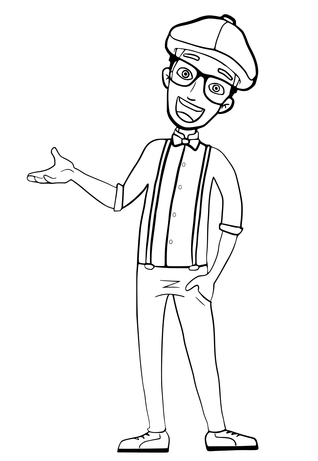 101  Blippi Coloring Pages To Print  Latest Free