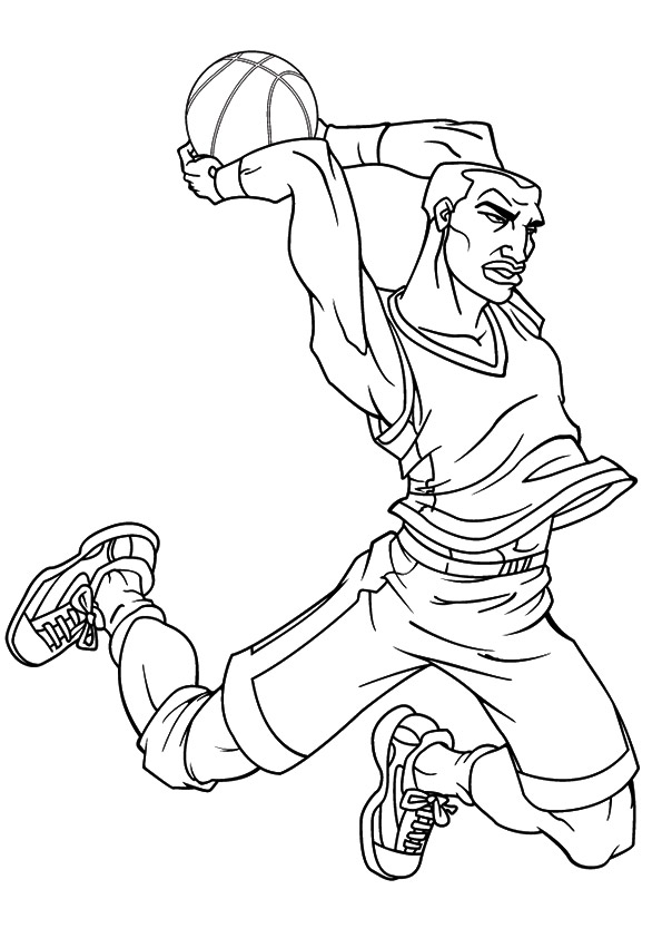 Basketball Coloring Pages - Best Coloring Pages For Kids