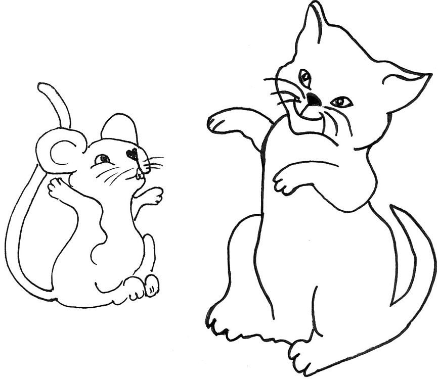 Mice Coloring Pages - Best Coloring Pages For Kids