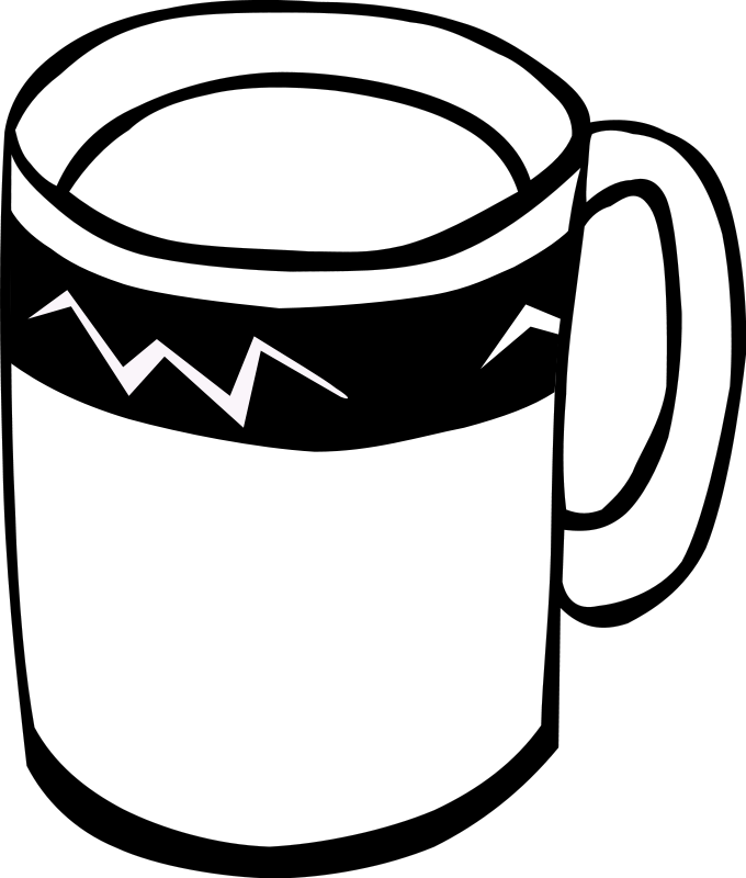 Mug For Hot Cocoa Coloring Page