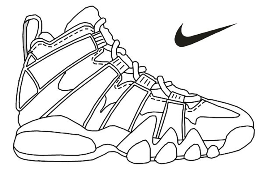 Nike Coloring Shoe
